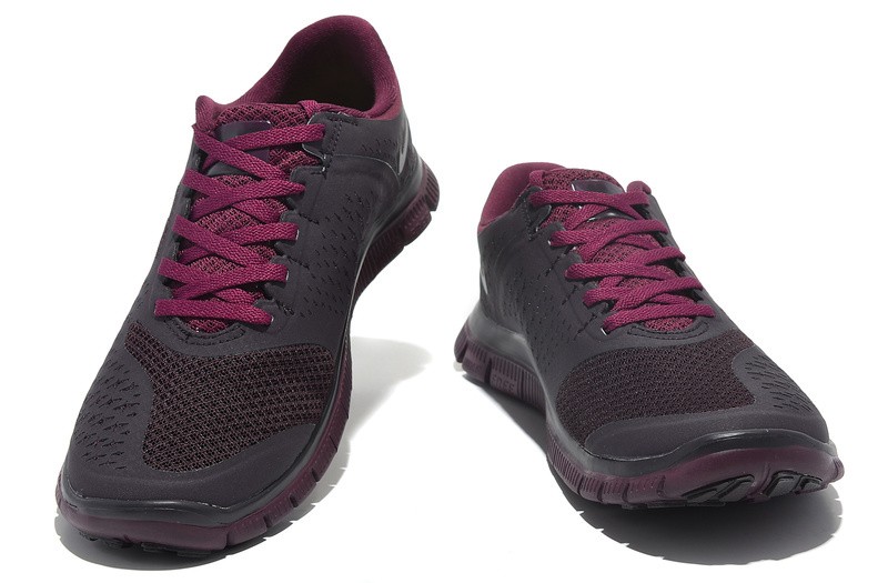 Nike Free 4.0 V2 Mens Shoes Purple Black - Click Image to Close